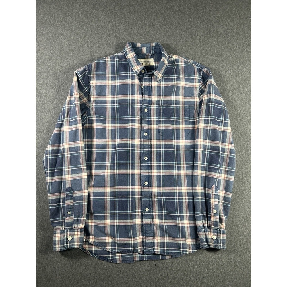 Vintage Ralph LaurenDenim And Supply CheckShirt Blue Size M